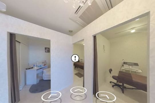 バーチャルツアー撮影エリアのチェックとドアの開放