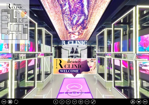 R Beauty CLINIC 銀座院 様｜バーチャルツアー制作事例