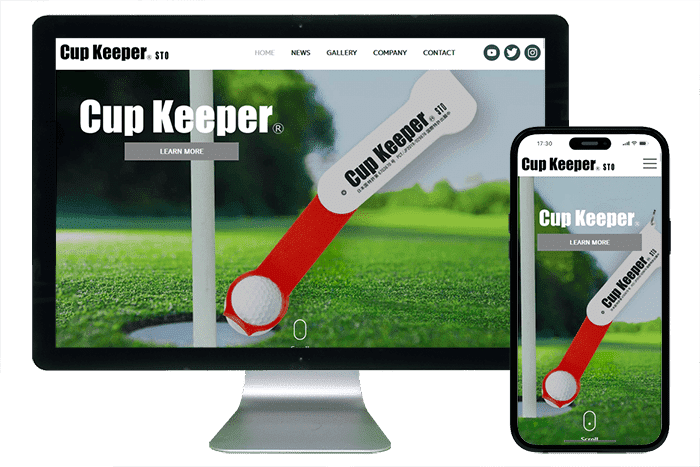 ホームページ制作事例|カップキーパー 様1